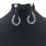 Women's Stone Earing - Silver, Women Earrings & Tops, Chase Value, Chase Value
