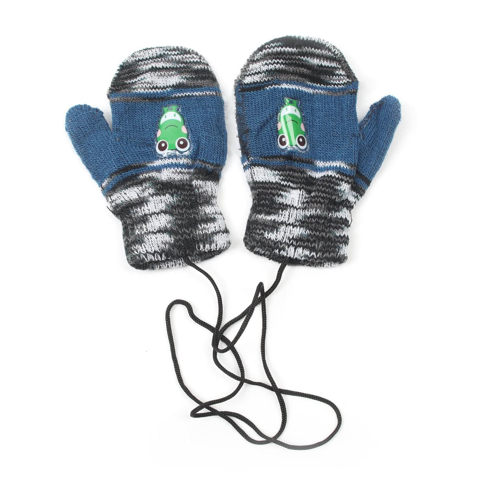 Newborn Woolen Gloves - Steel Green, Newborn Caps, Shoes & Socks, Chase Value, Chase Value