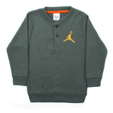Boys Full Sleeves SweatShirt - Steel Green, Boys Hoodies & Sweat Shirts, Chase Value, Chase Value