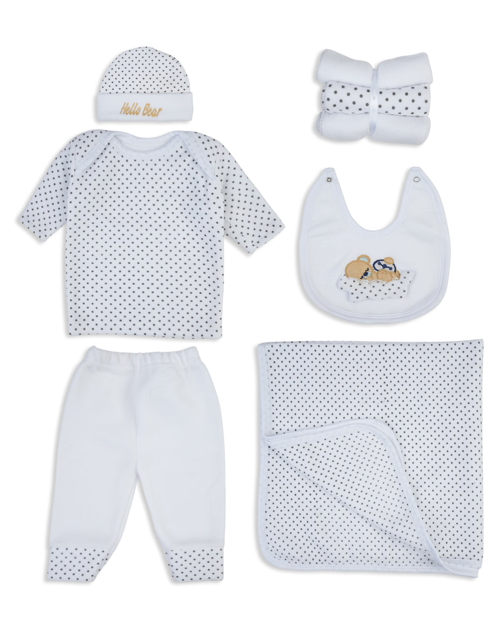 Newborn 9-Piece Hanger Set – Cloud, Newborn Gift Set, Chase Value, Chase Value