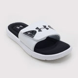 Men's Slider - White, Men's Slippers, Chase Value, Chase Value