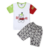 Valuable Boys Half Sleeves Suit - White, Boys Sets & Suits, Chase Value, Chase Value