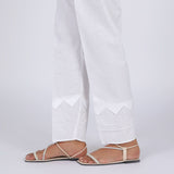 Women's Trouser - White, Women Pants & Tights, Chase Value, Chase Value