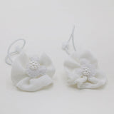 Pack of 2 White Hair Pony - White, Girls Hair Accessories, Chase Value, Chase Value