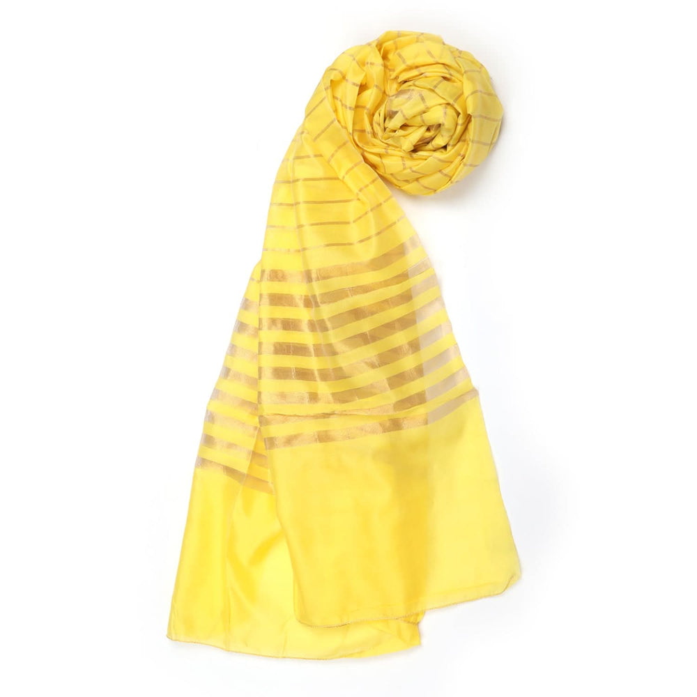 Women's Khadi Dupatta - Yellow, Women Dupatta, Chase Value, Chase Value