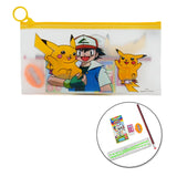 Pencil Pouch With Free Stationery Set - Yellow, Stationery Pouch & Box, Chase Value, Chase Value