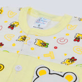 Newborn Boys Half Sleeves Suit - Yellow, Newborn Boys Sets & Suits, Chase Value, Chase Value