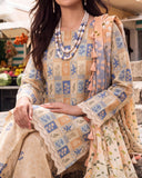 Colors Coco Cambric Printed Suit - 3 Pc by Al-Zohaib