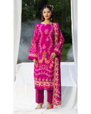 Colors Linen Digital Printed Suit - 3 Pc by Al-Zohaib