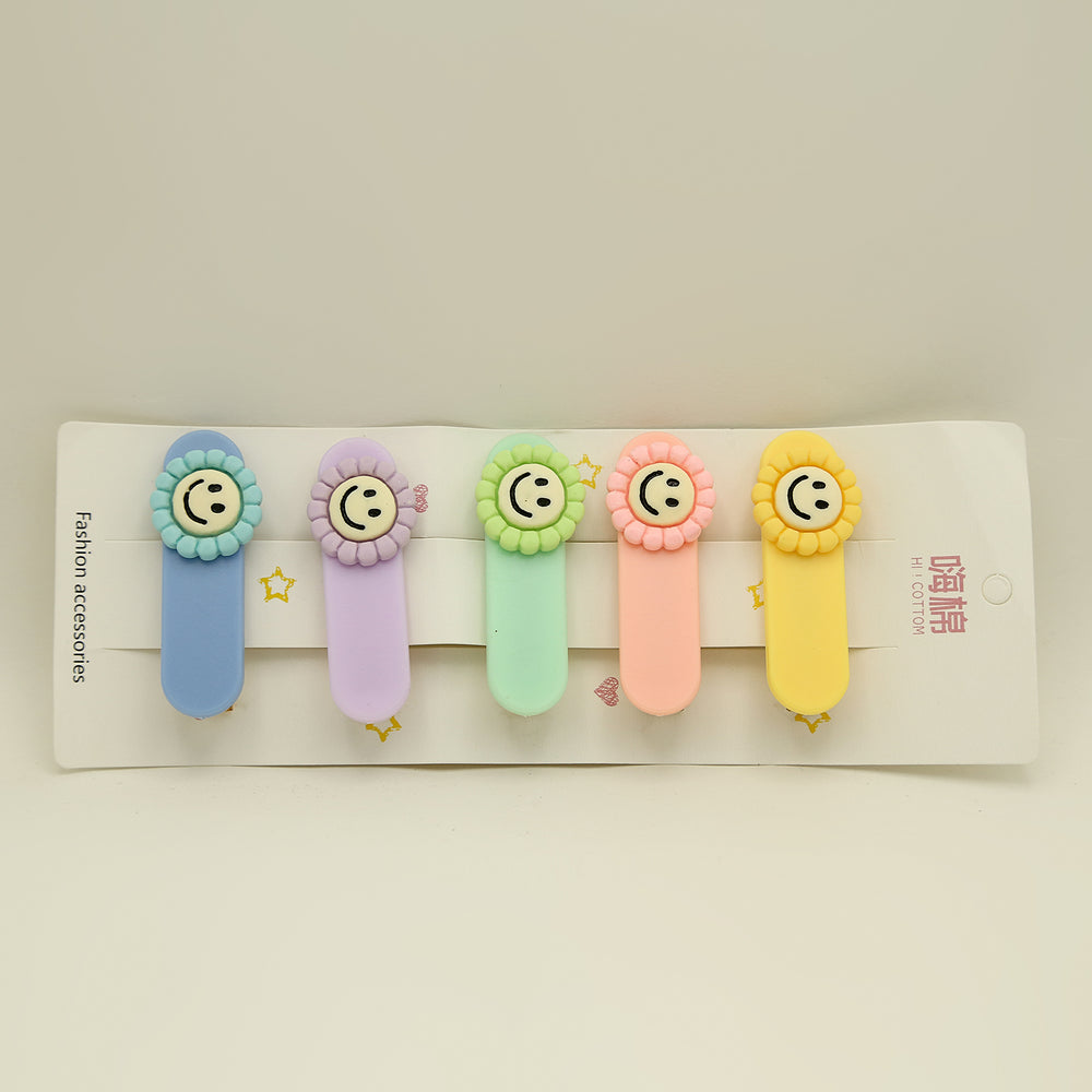 Girls Hair Pin Pack Of 5 - Multi Color, Girls Hair Accessories, Chase Value, Chase Value