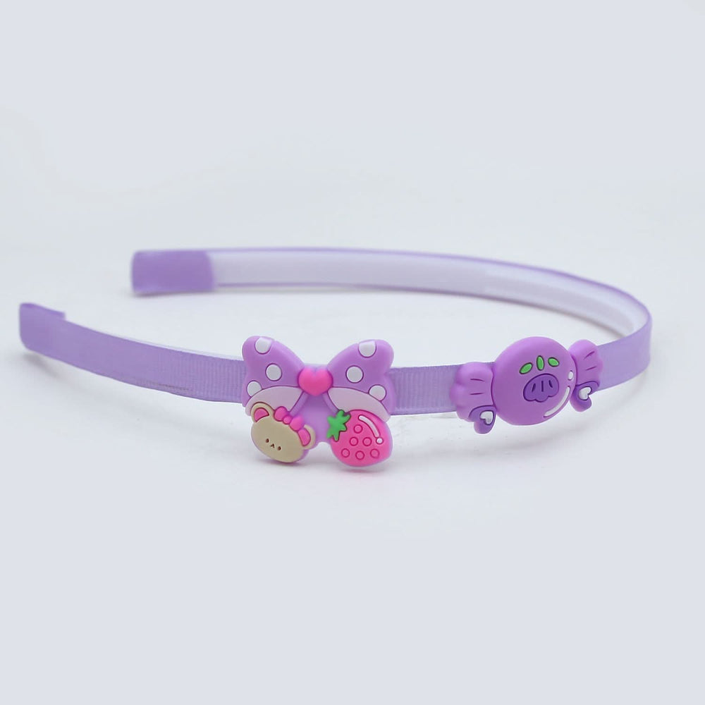 Girls Fancy Hair Band - Purple, Girls Hair Accessories, Chase Value, Chase Value