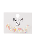 Children 3-Piece Plastic Tops, Girls Earrings & Tops, Chase Value, Chase Value