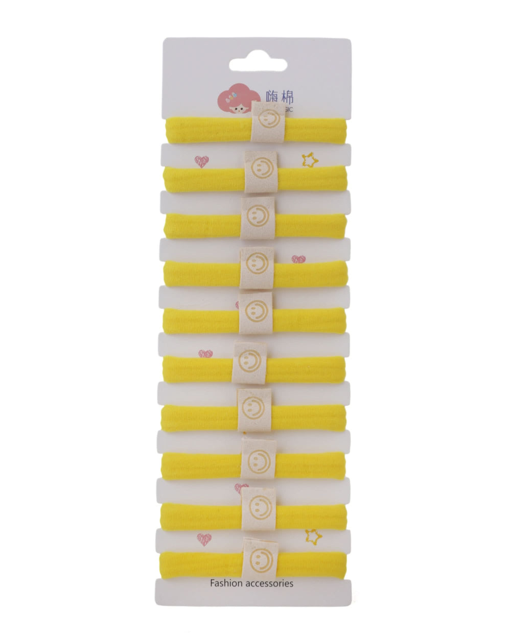 Hair Pony Pack of 10, Girls Hair Accessories, Chase Value, Chase Value