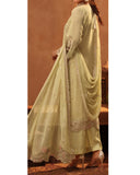 Zarineh Aina Chiffon Luxury Embroidered Suit - 3 Pc