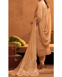 Zarineh Aina Chiffon Luxury Embroidered Suit - 3 Pc