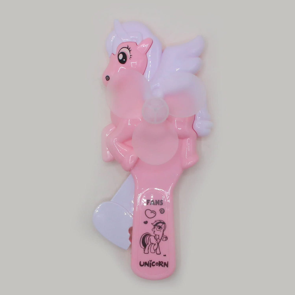 Hand Fan Unicorn - Baby Pink, Musical Toys, Chase Value, Chase Value