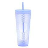 Color Glass With Straw 2Pc, Glassware & Drinkware, Chase Value, Chase Value