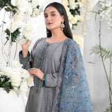 Adina Jacquard Embroidered Unstitched 3Pcs Suit - D-9186, Women, 3Pcs Shalwar Suit, Tawakkal Fabrics, Chase Value
