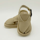 Newborn Fancy Peshawari Sandal - Fawn, Newborn Caps, Shoes & Socks, Chase Value, Chase Value