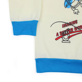 Boys Full Sleeves Round Neck T-Shirt - Fawn, Boys T-Shirts, Chase Value, Chase Value