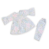 Girls Cotton Half Sleeves Suit - Green & White, Girls Shalwar Kameez, Chase Value, Chase Value