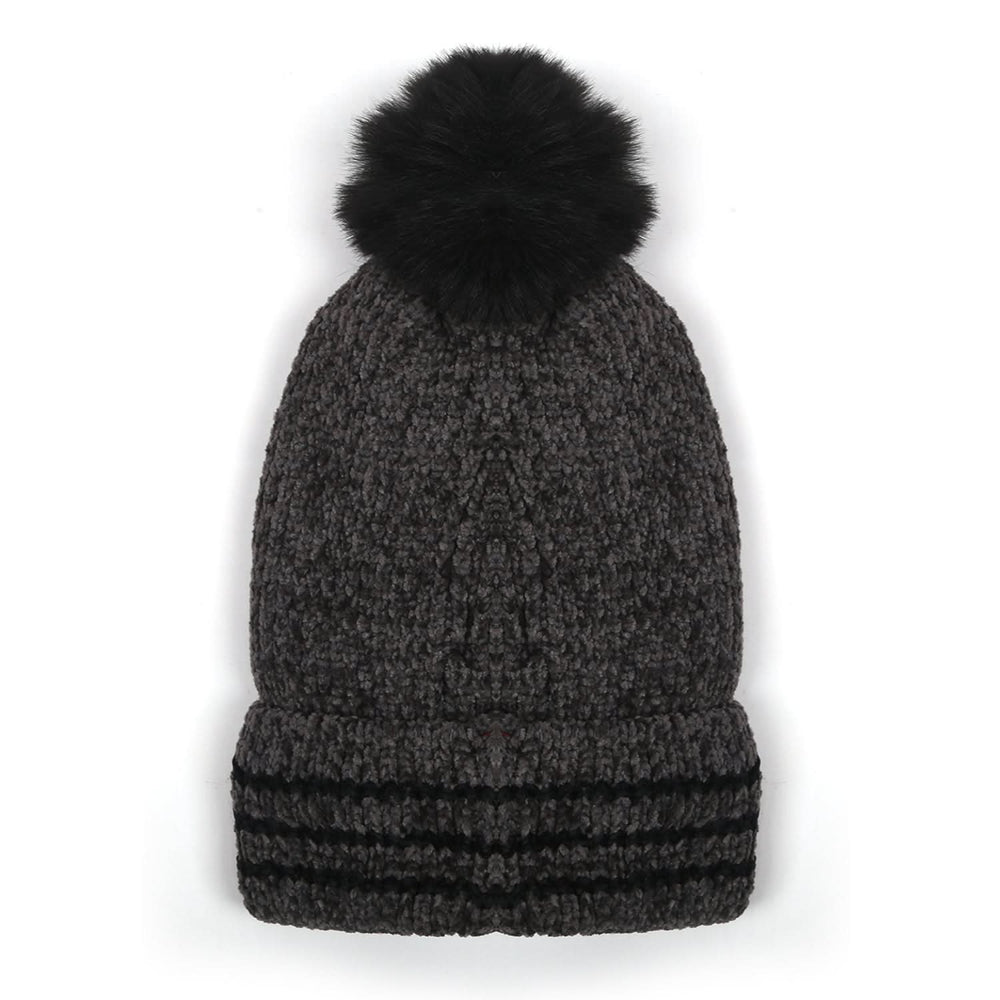 Women's Woolen cap - Grey, Women's Cap & Other Accessories, Chase Value, Chase Value