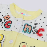 Newborn Girls Half Sleeves Suit - Lemon, Newborn Girls Sets & Suits, Chase Value, Chase Value