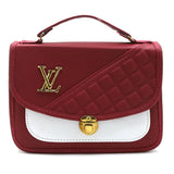 Women's Shoulder Bag - Maroon, Women Bags, Chase Value, Chase Value