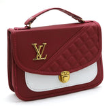 Women's Shoulder Bag - Maroon, Women Bags, Chase Value, Chase Value