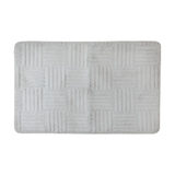 Embossed Floor Mat 50*80 Cm - Off White, Mats, Chase Value, Chase Value