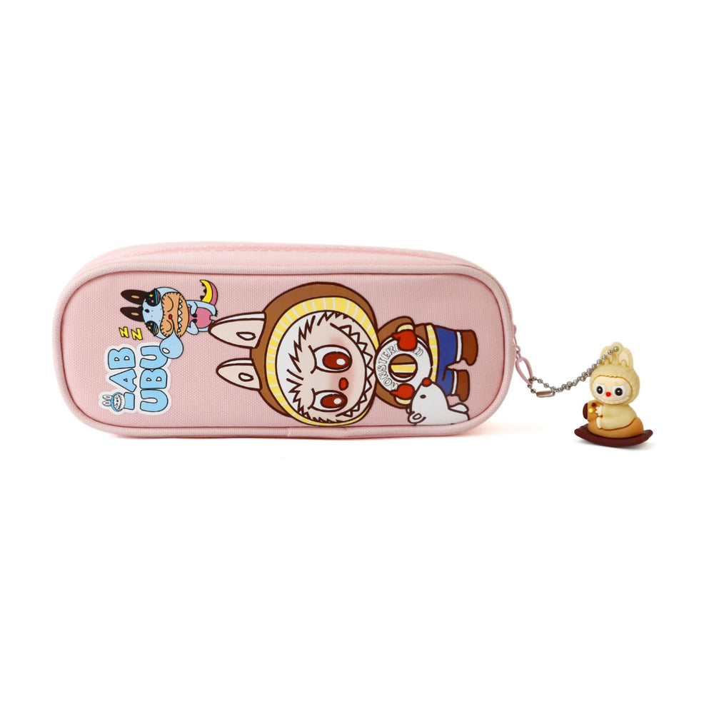 Labubu Pencil Pouch – Zipper Pouch with Printed Character Design, Stationery Pouch & Box, Chase Value, Chase Value