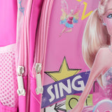 Kids Character Backpack – 18" School Bag with Cartoon Print - Pink, School Bags, Chase Value, Chase Value
