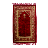 Jae-Namaaz (Prayer Mat) - Red, Prayer Accessories, Chase Value, Chase Value