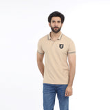 Men's Half Sleeves Polo T-Shirt - Skin, Men's T-Shirts & Polos, Chase Value, Chase Value