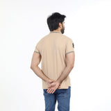 Men's Half Sleeves Polo T-Shirt - Skin, Men's T-Shirts & Polos, Chase Value, Chase Value
