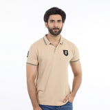 Men's Half Sleeves Polo T-Shirt - Skin, Men's T-Shirts & Polos, Chase Value, Chase Value