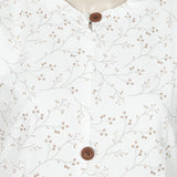 Women's Printed Kurti - White, Women Ready Kurtis, Chase Value, Chase Value
