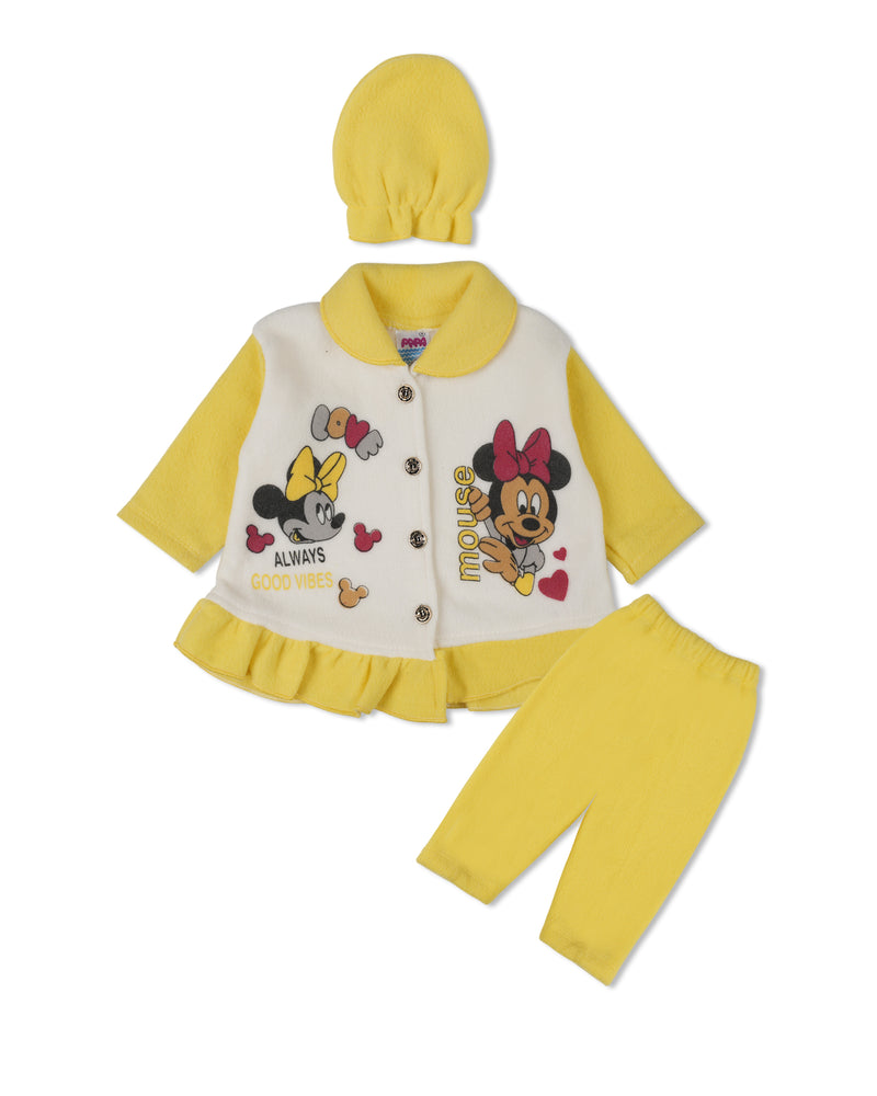 Newborn Girls Full Sleeves Suit, Newborn Girls Winter Sets & Suits, Chase Value, Chase Value