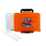 Recta Lunch Box – Lock-Lid Food Container for Fresh & Spill-Free Storage - Orange, Tiffin Boxes & Bottles, Chase Value, Chase Value