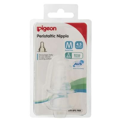 Pigeon P-Nipple 2 Pcs M B210, Feeding Supplies, Pigeon, Chase Value