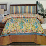 Valuables King Size Polyester Cotton Bed Sheet 90*95 - B8, King Size Bed Sheet, Valuable, Chase Value