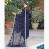 Schick Basant Heavy Chiffon Semi Stitched Embroidered 3Pcs Suit, Women, 3Pcs Shalwar Suit, MI Creation, Chase Value