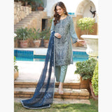 Schick Basant Heavy Chiffon Semi Stitched Embroidered 3Pcs Suit, Women, 3Pcs Shalwar Suit, MI Creation, Chase Value