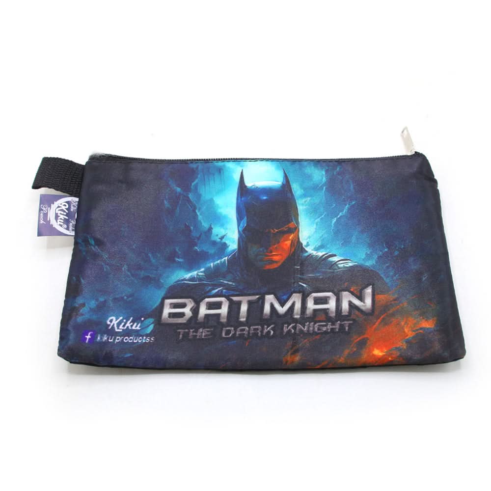 Pencil Pouch One Zipper - Black, Stationary Pouch & Box, Chase Value, Chase Value