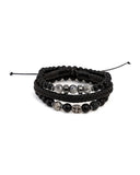 3 Pcs Gents Leather Bracelets, Men's Jewellery, Chase Value, Chase Value