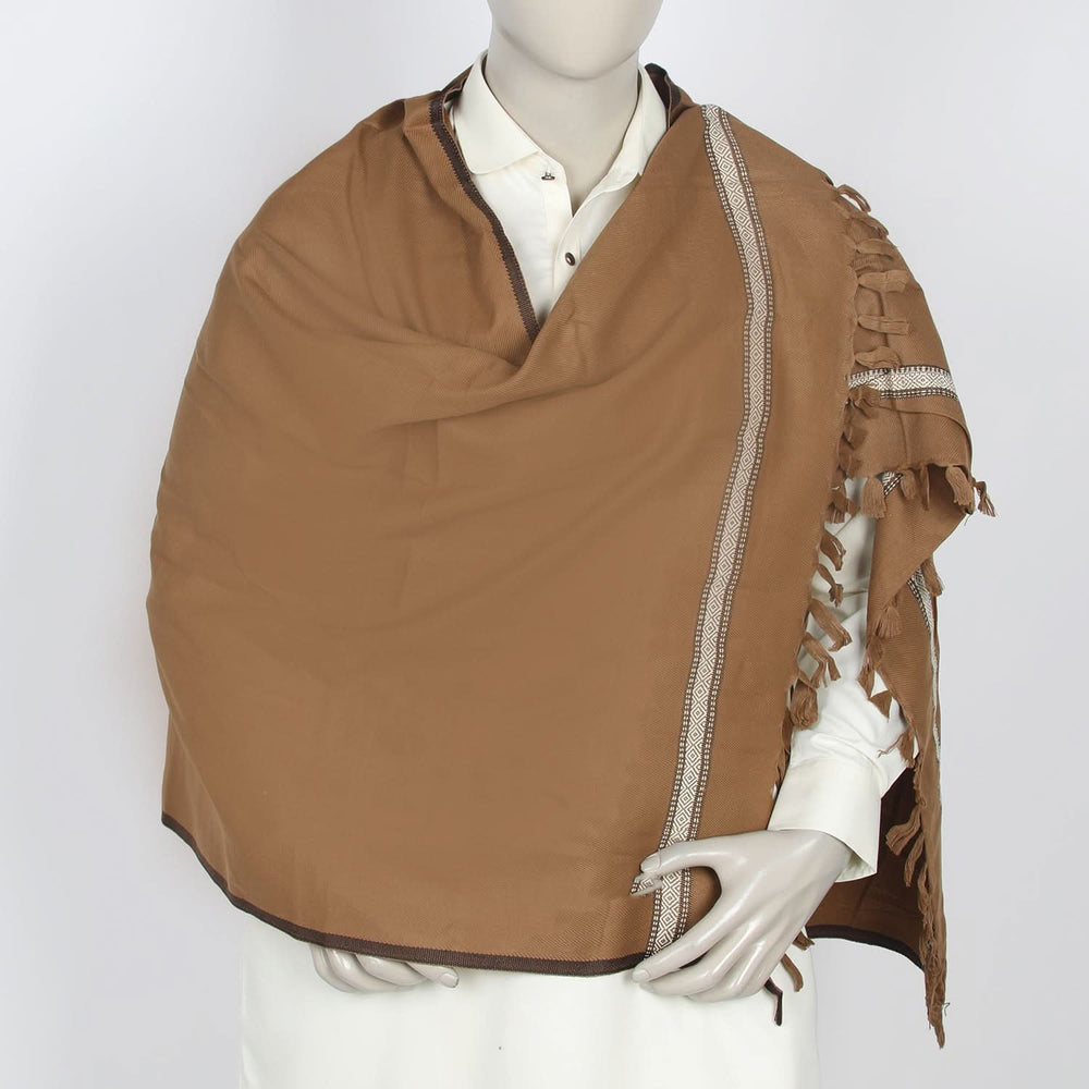 Men's Shawl - Brown, Men's Shawls & Mufflers, Chase Value, Chase Value