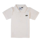 Boy’s Polo T-Shirt – Half Sleeve Smart Casual Tee for Boys - Cream, Boys T-Shirts, Chase Value, Chase Value