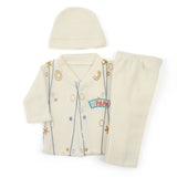 Newborn Boys Full Sleeves Suit - Fawn, Newborn Boys Sets & Suits, Chase Value, Chase Value