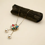 Women's Chain Mala - Golden Black, Women Chains & Lockets, Chase Value, Chase Value