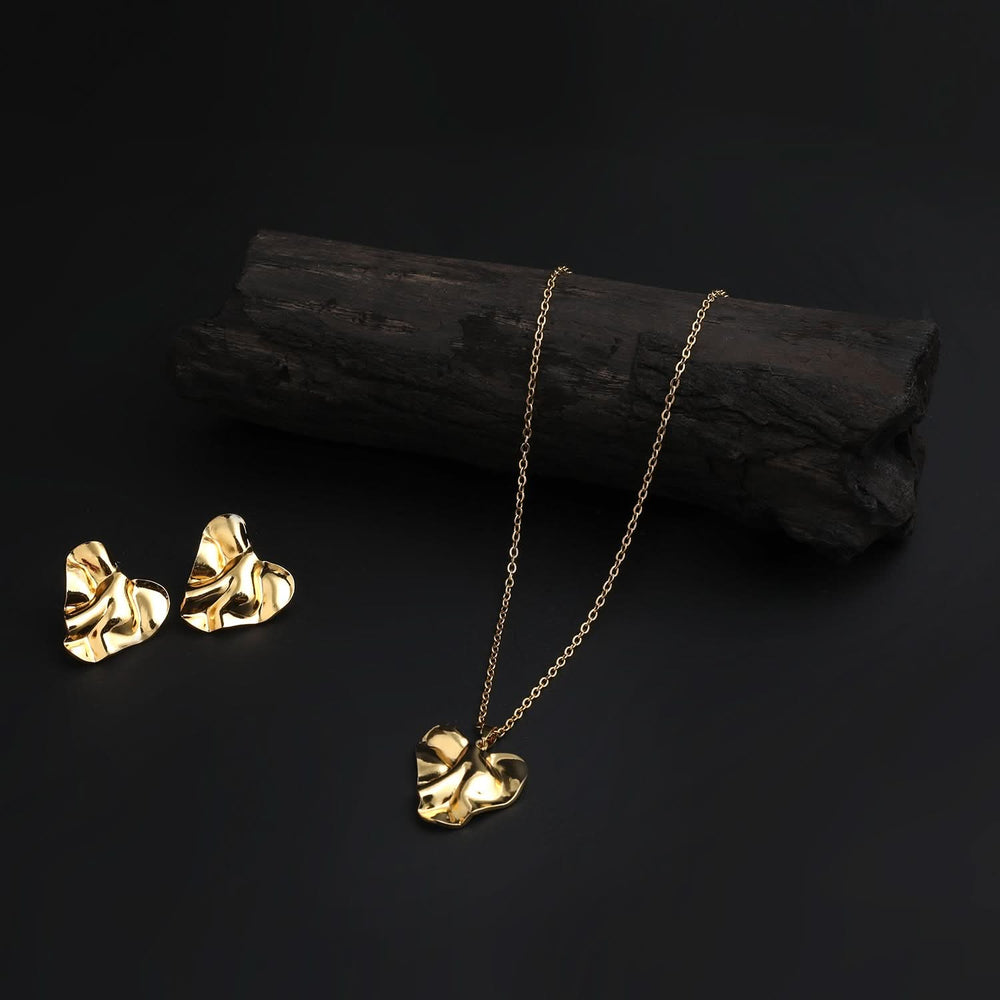 Women's Locket Set - Golden, Women Chains & Lockets, Chase Value, Chase Value